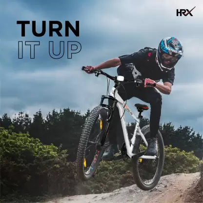 HRX XTRM MTB 500 85% Assembled with Front Suspension 27.5 T Mountain Cycle (21 Gear, Grey) HRX XTRM MTB 500 85% Assembled with Front Suspension 27.5 T Mountain Cycle (21 Gear, Grey)